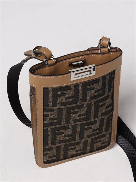 bandolera fendi ojos|bolsas de piel fendi.